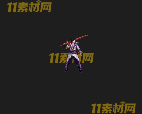 传奇NPC人物素材 动态高清PNG序列帧—NPC20260427-31