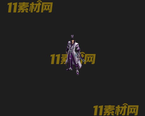 传奇NPC人物素材 动态高清PNG序列帧—NPC20260427-35