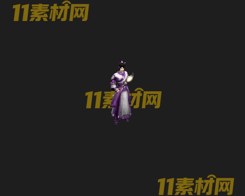 传奇NPC人物素材 动态高清PNG序列帧—NPC20260427-36
