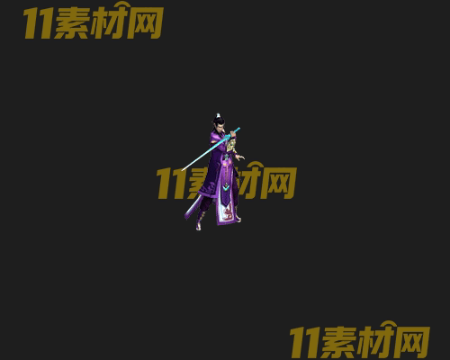传奇NPC人物素材 动态高清PNG序列帧—NPC20260427-37