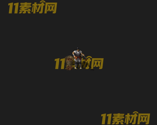传奇NPC人物素材 动态高清PNG序列帧—NPC20260427-46