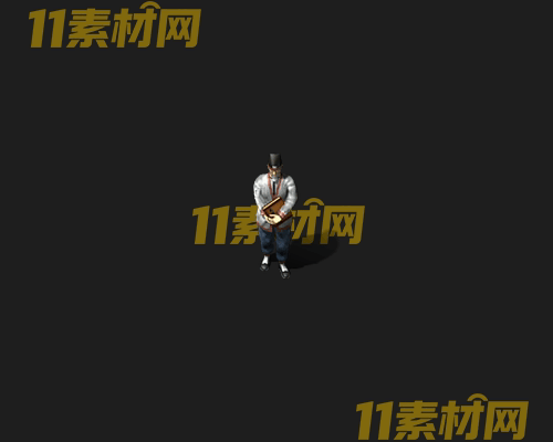 传奇NPC人物素材 动态高清PNG序列帧—NPC20260427-51