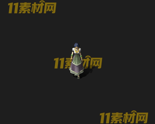 传奇NPC人物素材 动态高清PNG序列帧—NPC20260427-55