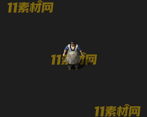 传奇NPC人物素材 动态高清PNG序列帧—NPC20260427-61