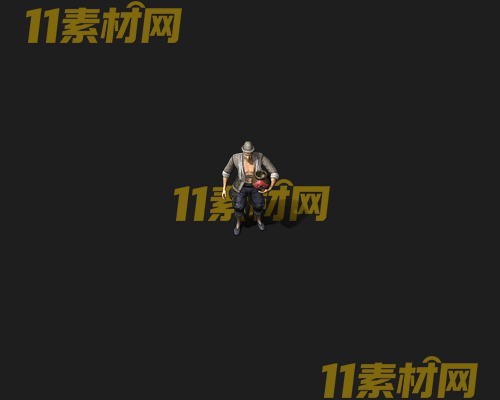 传奇NPC人物素材 动态高清PNG序列帧—NPC20260427-86