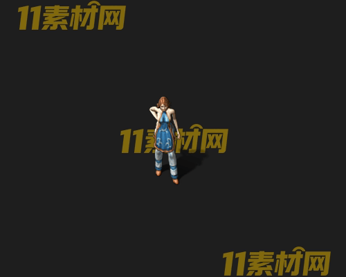 传奇NPC人物素材 动态高清PNG序列帧—NPC20260427-94