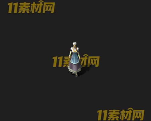 传奇NPC人物素材 动态高清PNG序列帧—NPC20260427-98