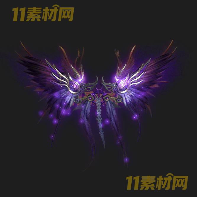 传奇翅膀素材 内外观动态高清PNG序列帧—CB20260428-102