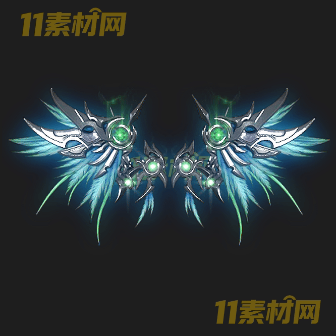 传奇翅膀素材 内外观动态高清PNG序列帧—CB20260428-105