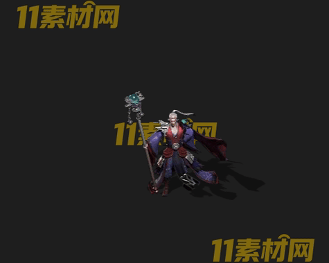 传奇NPC人物素材 动态高清PNG序列帧—NPC20260428-41