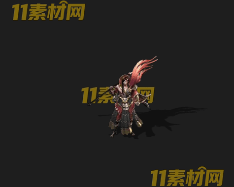 传奇NPC人物素材 动态高清PNG序列帧—NPC20260428-43