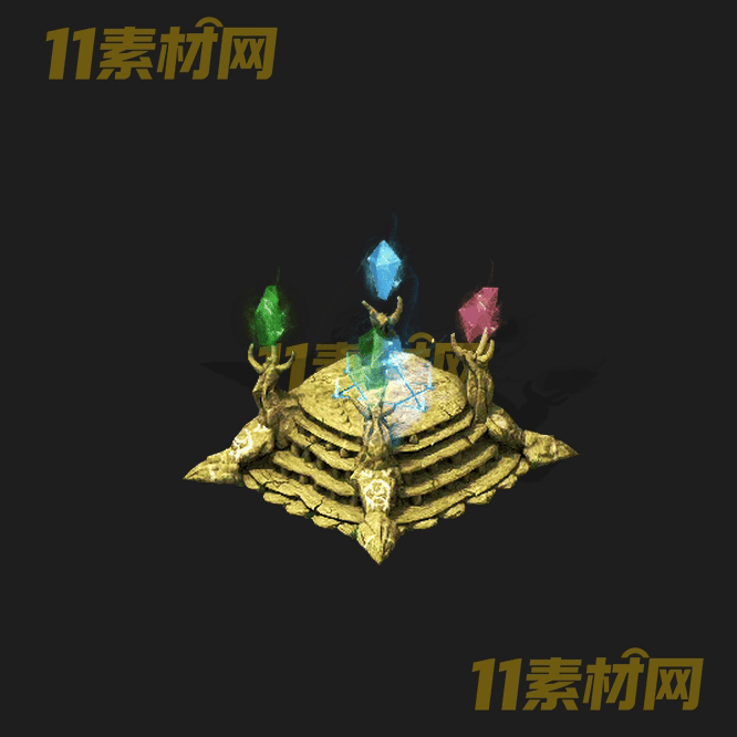 传奇传送阵NPC素材 动态高清PNG序列帧—NPC20260428-75