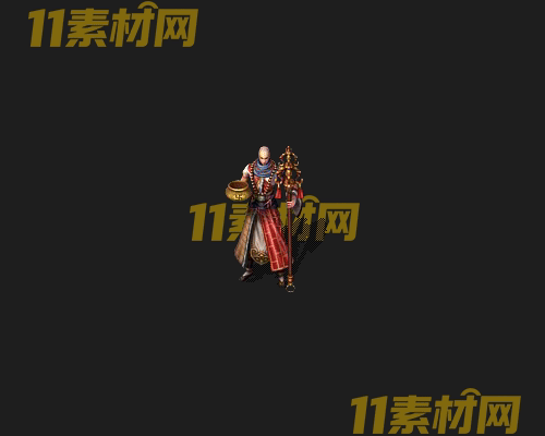 传奇NPC人物素材 动态高清PNG序列帧—NPC20260429-1