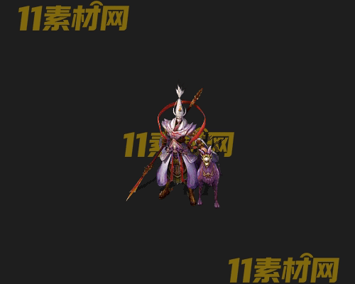 传奇NPC人物素材 动态高清PNG序列帧—NPC20260429-10