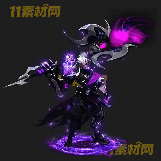 传奇三国人物光柱素材 动态高清PNG序列帧—GZ20260429-111