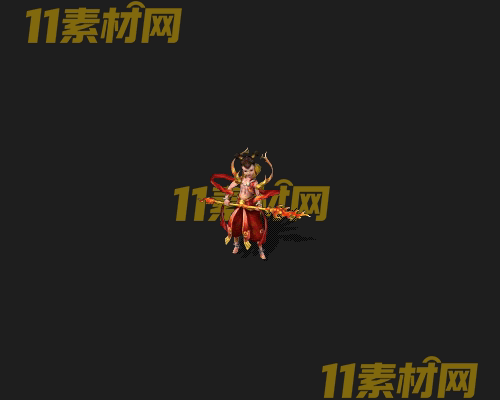 传奇NPC人物素材 动态高清PNG序列帧—NPC20260429-12