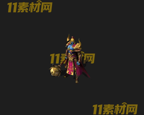 传奇NPC人物素材 动态高清PNG序列帧—NPC20260429-14
