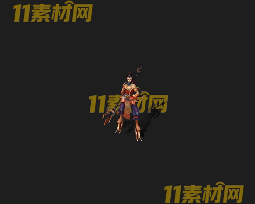 传奇NPC人物素材 动态高清PNG序列帧—NPC20260429-16