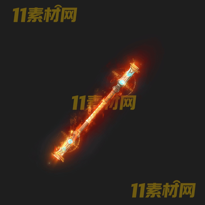 传奇棍棒法宝素材 内观动态高清PNG序列帧—FB20260429-249