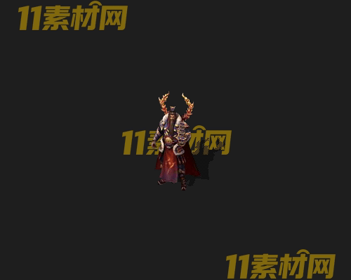 传奇NPC人物素材 动态高清PNG序列帧—NPC20260429-25