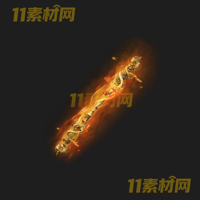 传奇棍棒法宝素材 内观动态高清PNG序列帧—FB20260429-253