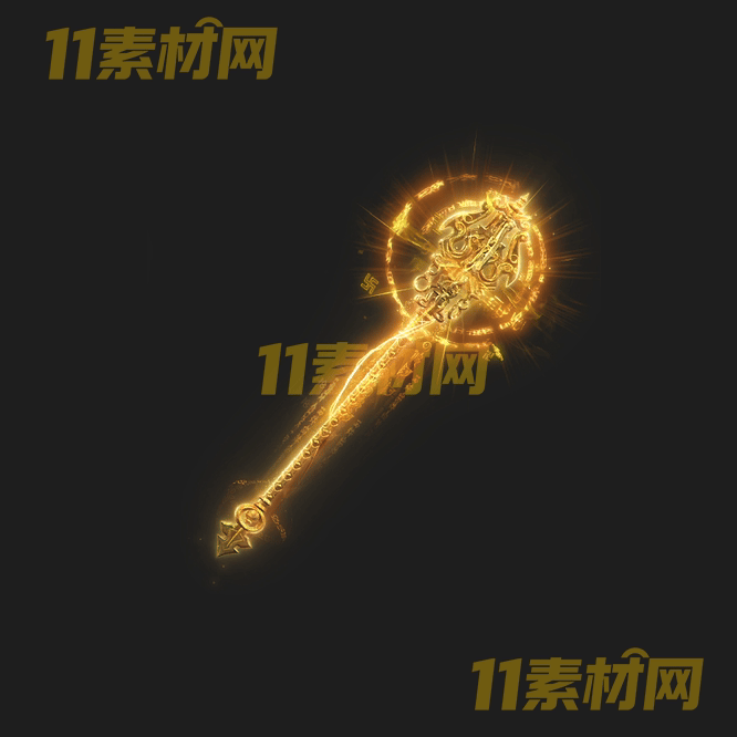 传奇棍棒法宝素材 内观动态高清PNG序列帧—FB20260429-254