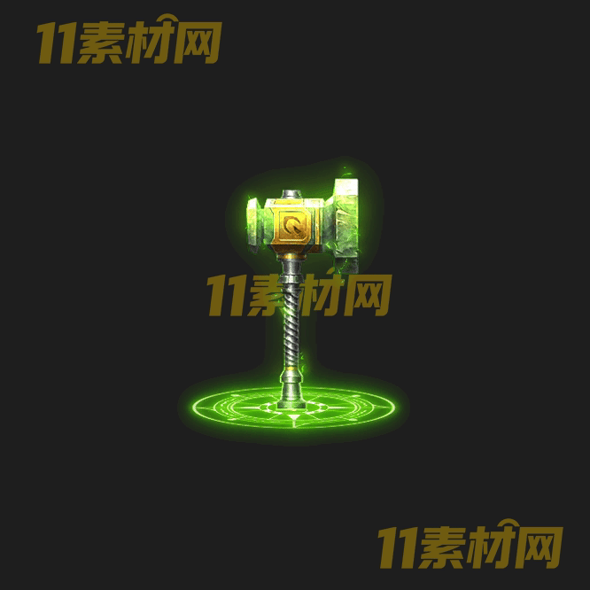 传奇锤子法宝素材 内观动态高清PNG序列帧—FB20260429-262