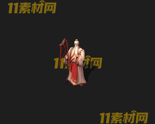 传奇NPC人物素材 动态高清PNG序列帧—NPC20260429-28