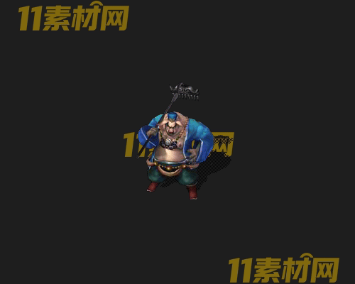 传奇NPC人物素材 动态高清PNG序列帧—NPC20260429-29