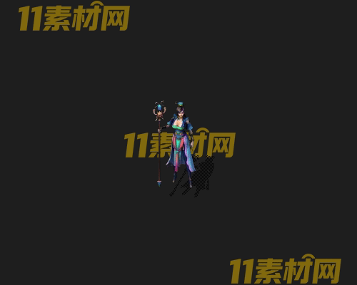 传奇NPC人物素材 动态高清PNG序列帧—NPC20260429-37