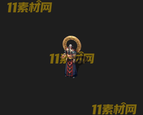 传奇NPC人物素材 动态高清PNG序列帧—NPC20260429-4