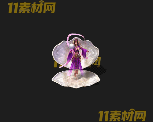 传奇NPC人物素材 动态高清PNG序列帧—NPC20260429-41
