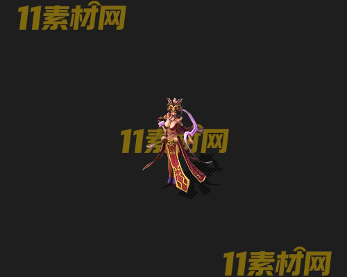 传奇NPC人物素材 动态高清PNG序列帧—NPC20260429-45