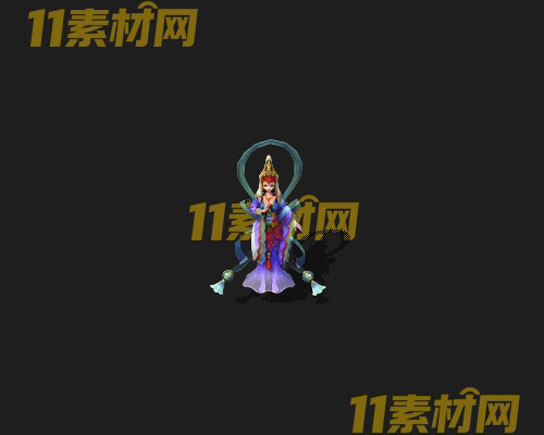 传奇NPC人物素材 动态高清PNG序列帧—NPC20260429-47