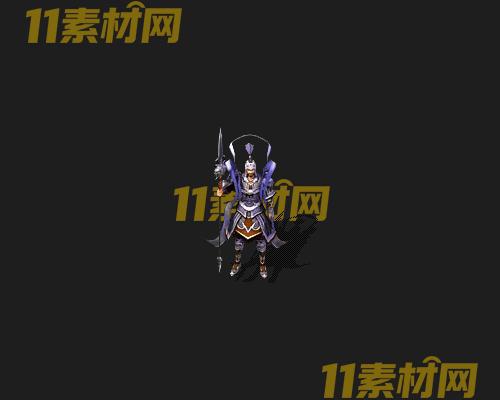 传奇NPC人物素材 动态高清PNG序列帧—NPC20260429-49