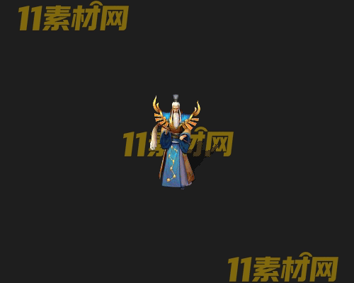 传奇NPC人物素材 动态高清PNG序列帧—NPC20260429-5