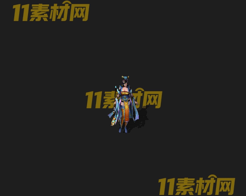 传奇NPC人物素材 动态高清PNG序列帧—NPC20260429-55