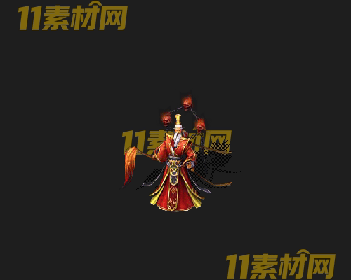 传奇NPC人物素材 动态高清PNG序列帧—NPC20260429-56