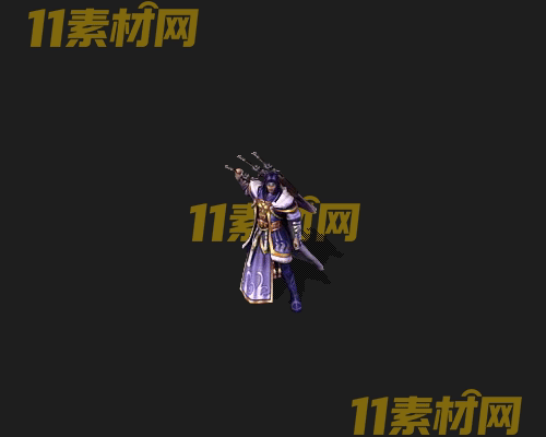 传奇NPC人物素材 动态高清PNG序列帧—NPC20260429-57