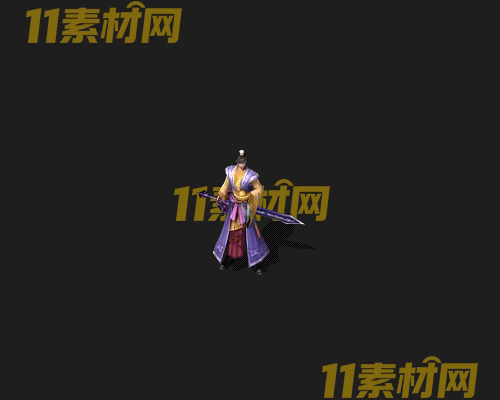 传奇NPC人物素材 动态高清PNG序列帧—NPC20260429-59