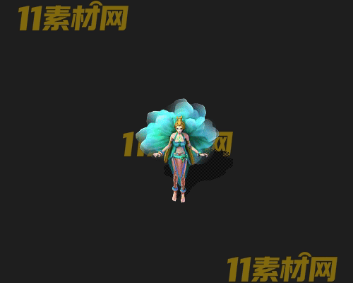 传奇NPC人物素材 动态高清PNG序列帧—NPC20260429-80