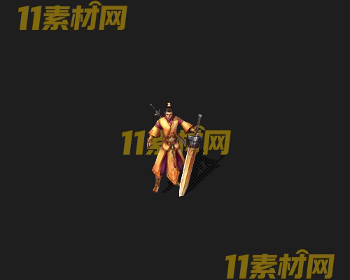 传奇NPC人物素材 动态高清PNG序列帧—NPC20260429-83