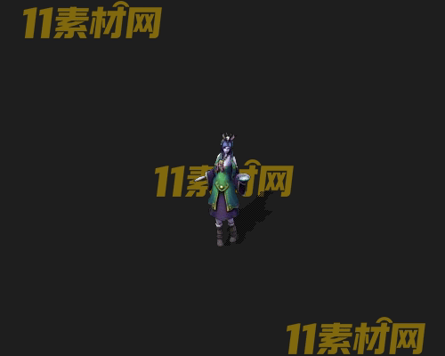 传奇NPC人物素材 动态高清PNG序列帧—NPC20260429-97