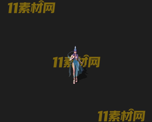 传奇NPC人物素材 动态高清PNG序列帧—NPC20260429-98