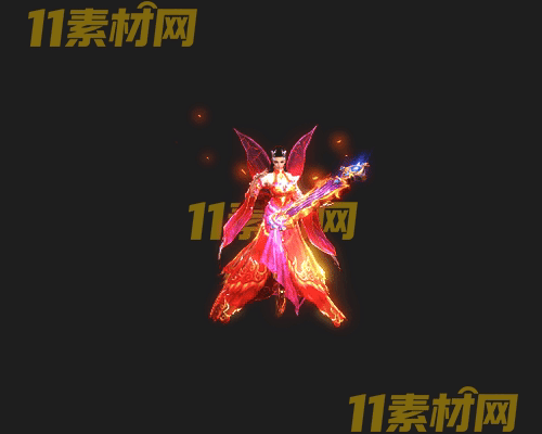 传奇NPC人物素材 动态高清PNG序列帧—NPC20260430-40