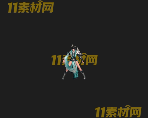 传奇NPC人物素材 动态高清PNG序列帧—NPC20260430-47