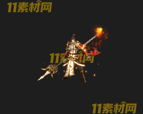 传奇NPC人物素材 动态高清PNG序列帧—NPC20260430-48