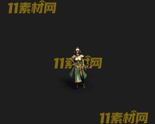 传奇人物NPC素材 动态高清PNG序列帧—NPC20260430-51