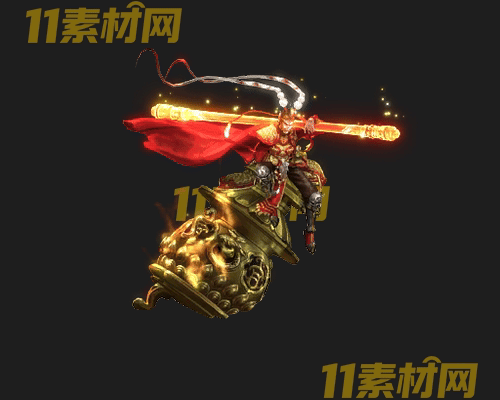 传奇人物NPC素材 动态高清PNG序列帧—NPC20260430-52