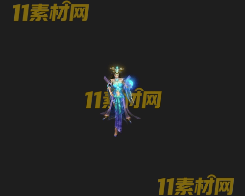 传奇NPC人物素材 动态高清PNG序列帧—NPC20260430-58